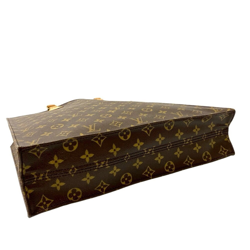 LOUIS VUITTON Brown Monogram Leather Tote Bag - Picture 7 of 10